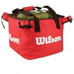 Equipo De Entrenamiento Wilson Tennis Teaching Cart Red Bag